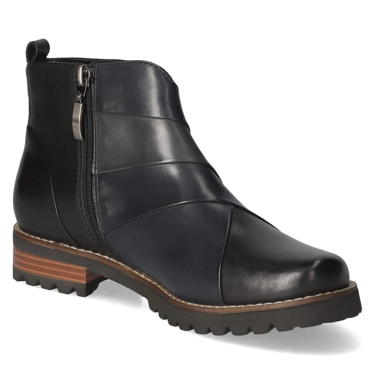Stiefeletten - Black/Piombo/Navy