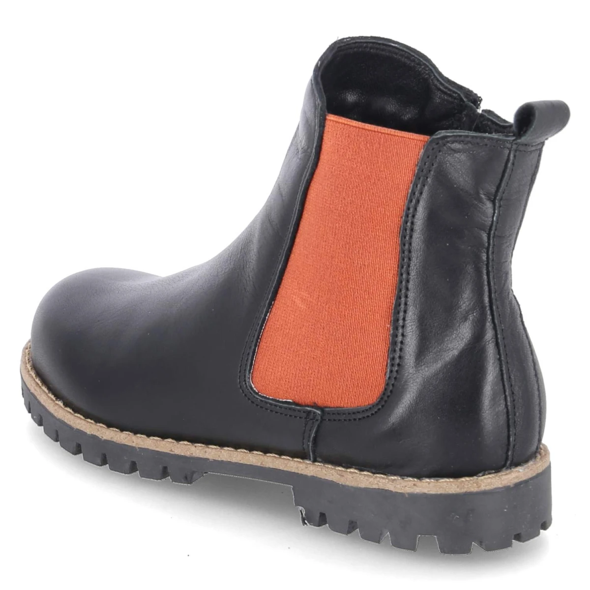 Chelsea Boots - schwarz/ rost