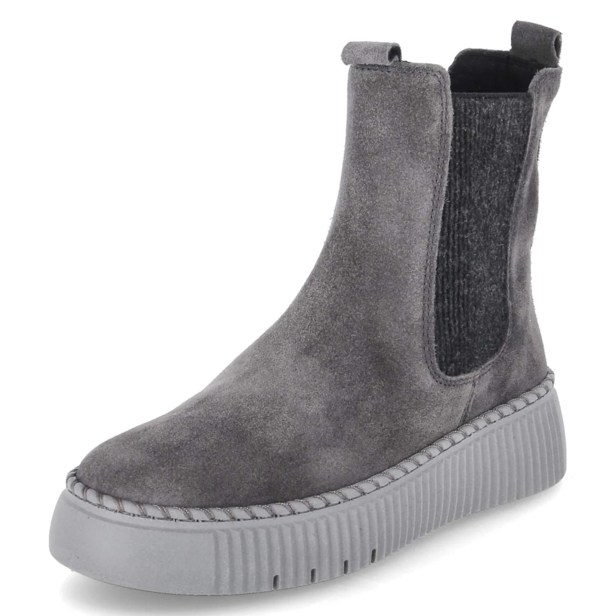 Chelsea Boots - dark-grey(El.Filz)