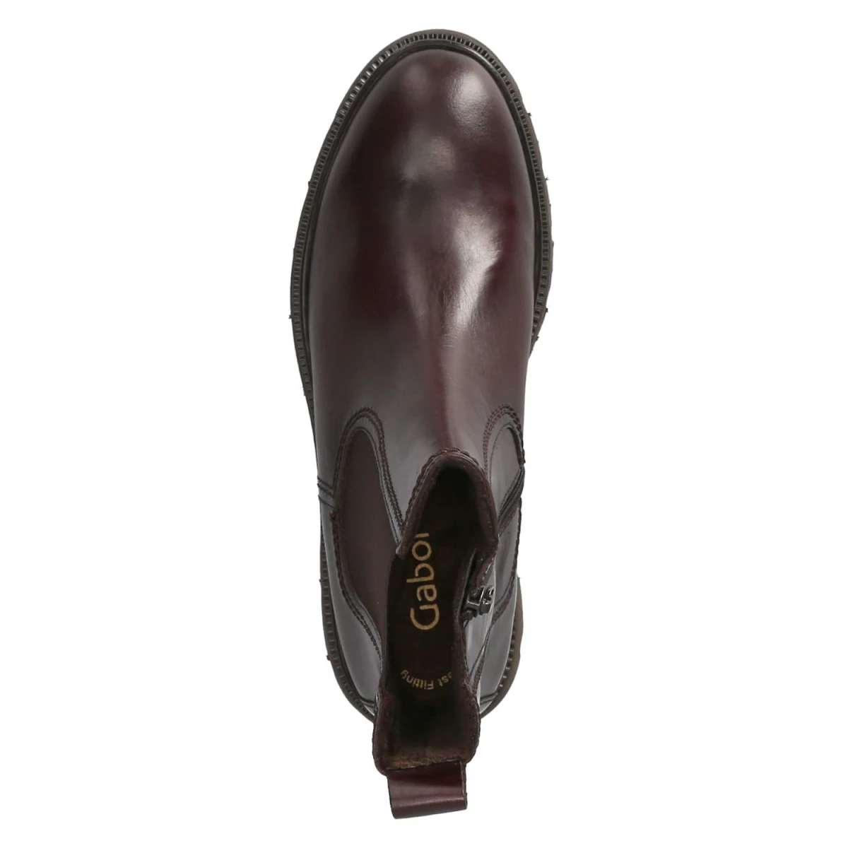 Chelsea Boots - kastanie (Effekt)