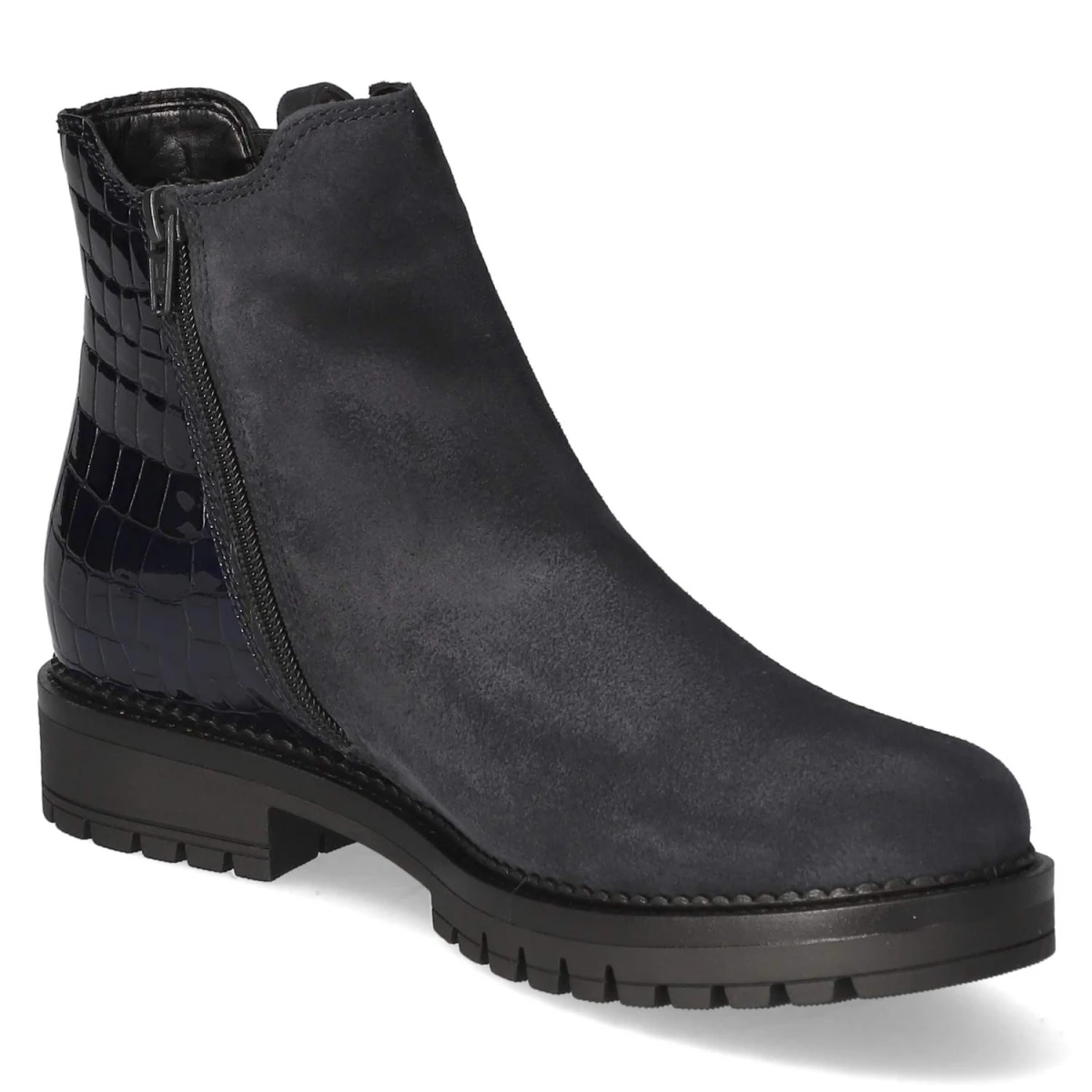 Chealsea Boots - dark-blue (Micro)