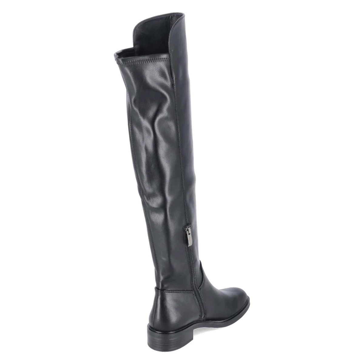 Overkneestiefel - black