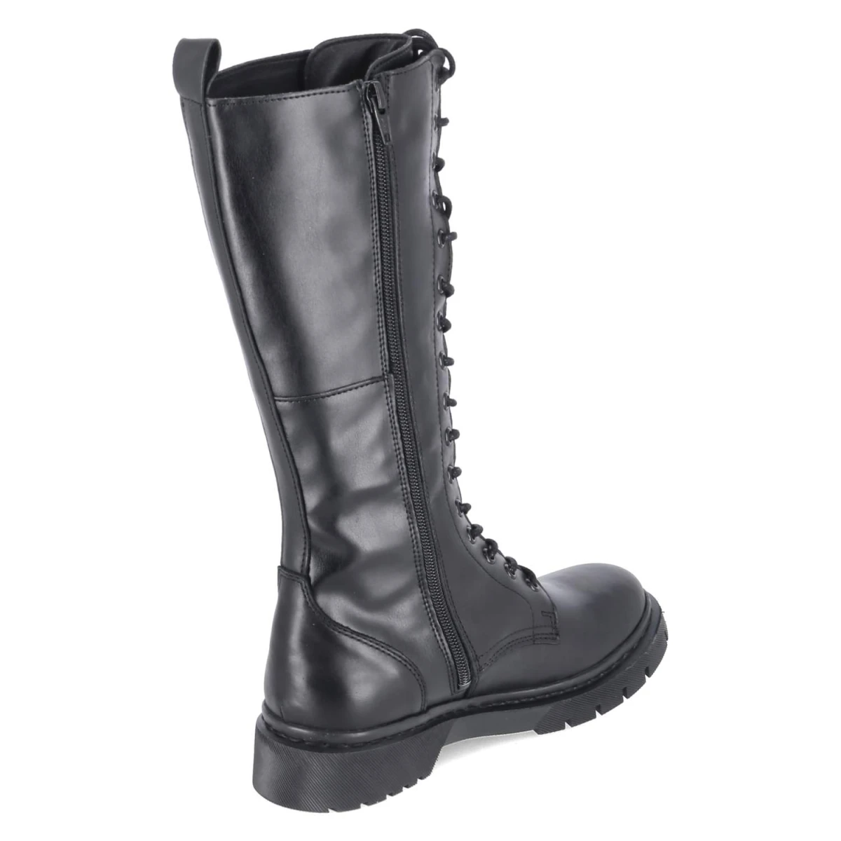 Schnürstiefel - black