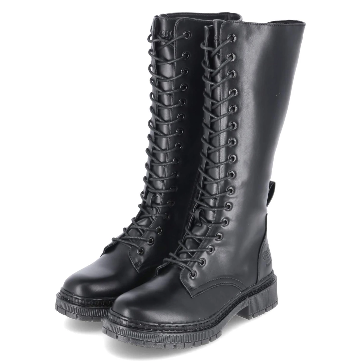 Schnürstiefel - SCHWARZ