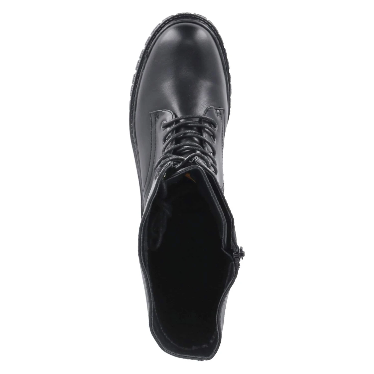 Schnürstiefel - SCHWARZ