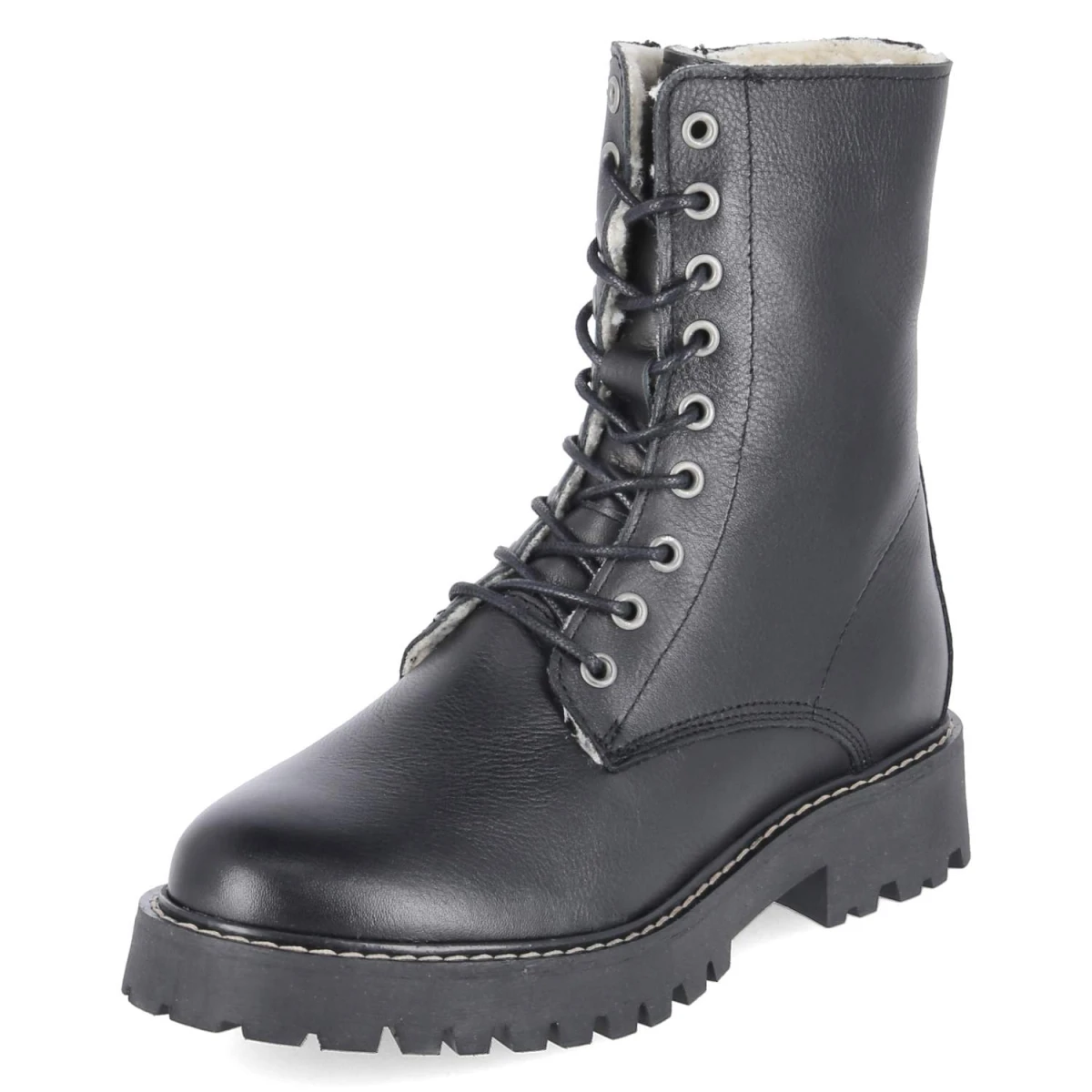 Schnürboots - BLACK