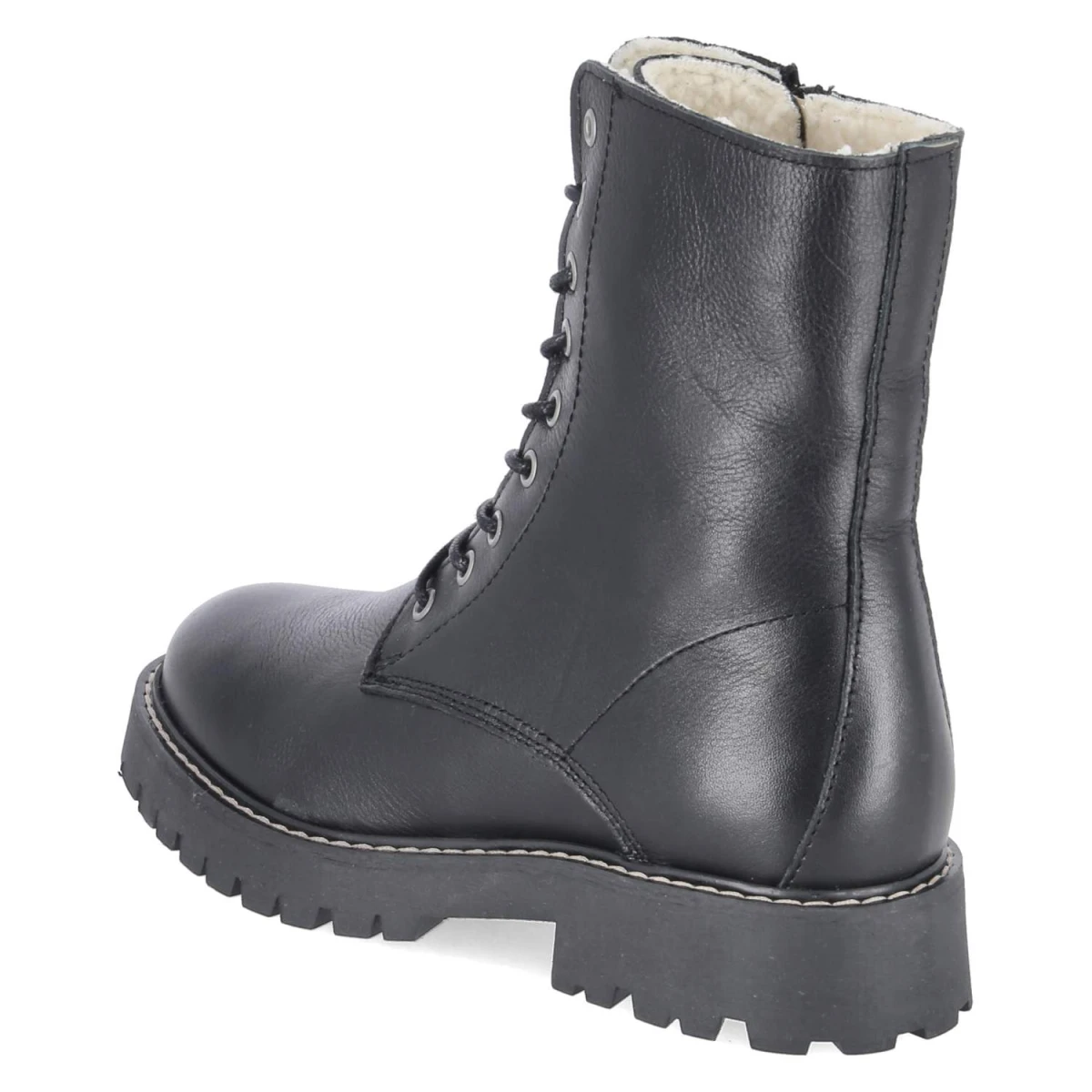 Schnürboots - BLACK