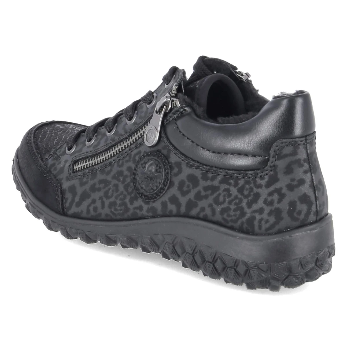 Halbschuhe - schwarz