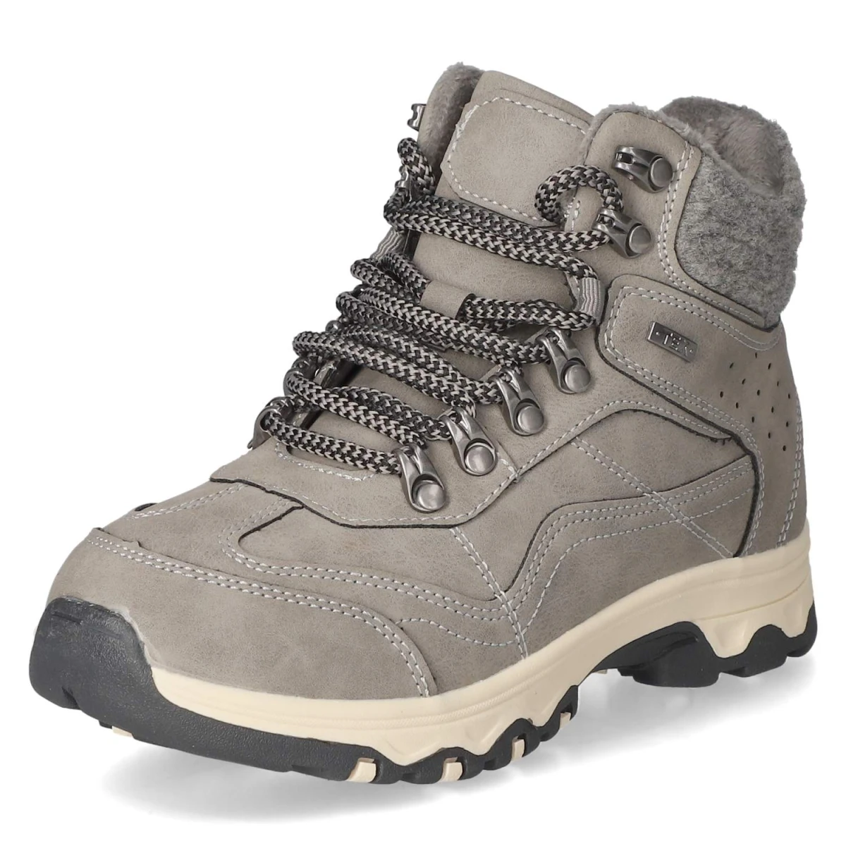 Schnürstiefeletten - LT. GREY