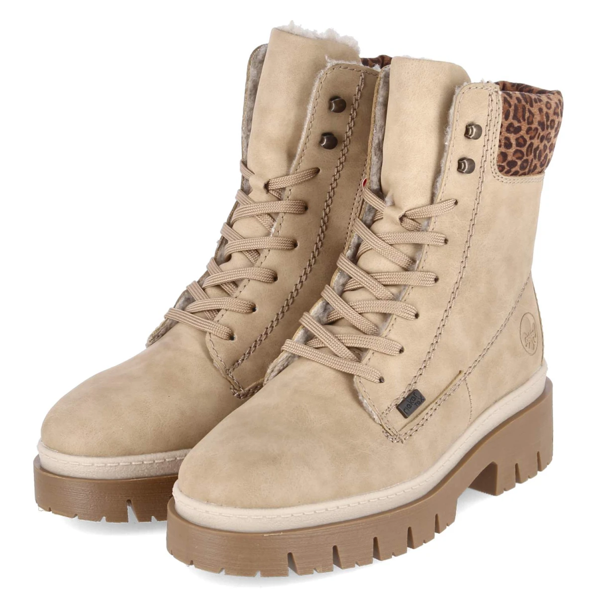 Schnürstiefeletten - marble/leo-nuss