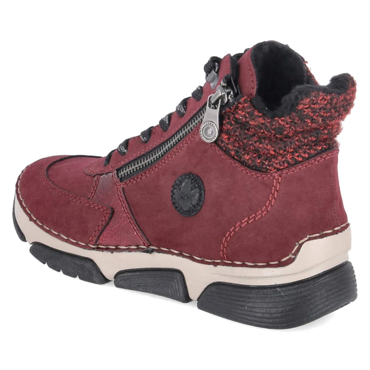 Schnürtsiefel - Rot