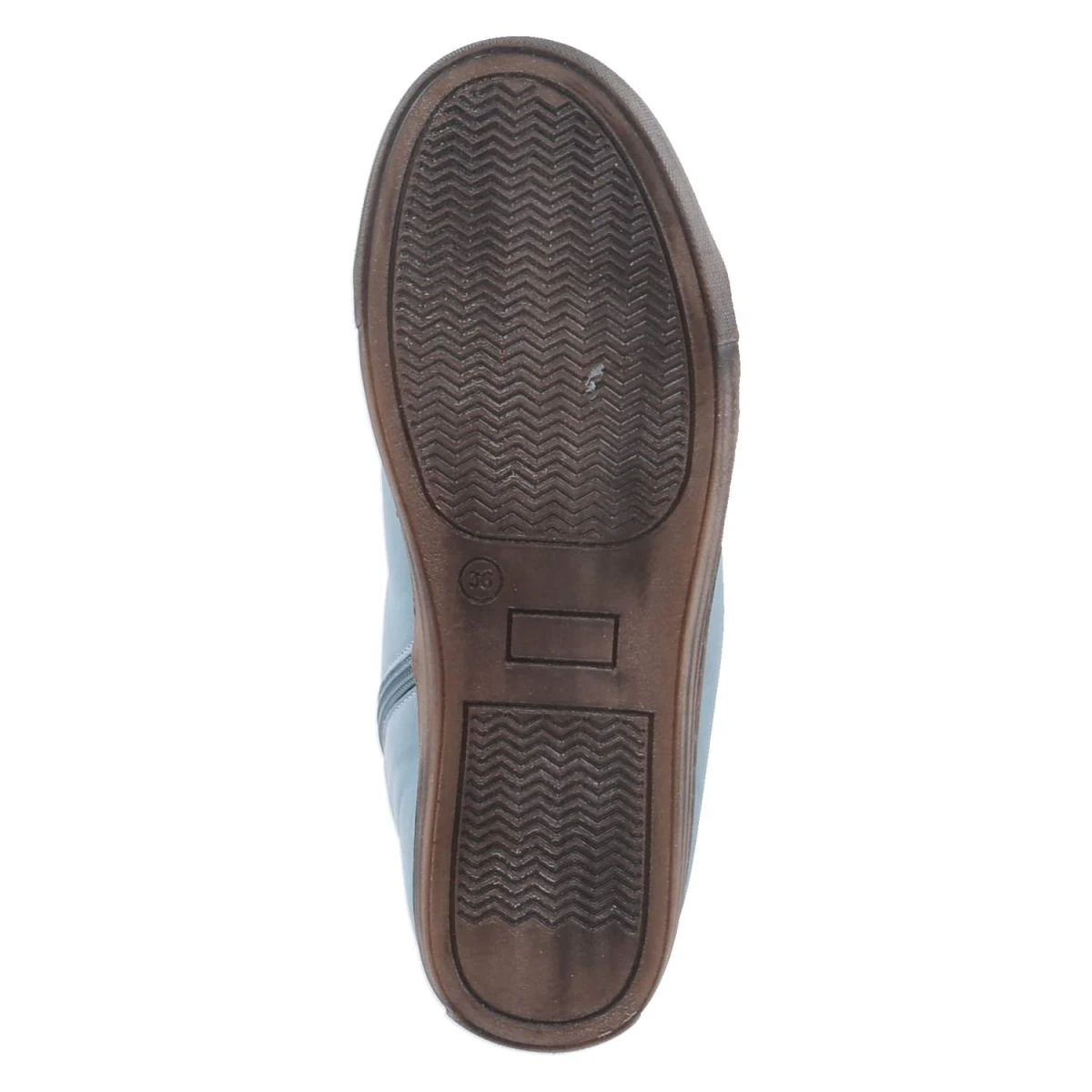 Schnürstiefeletten - petrol/ brandy