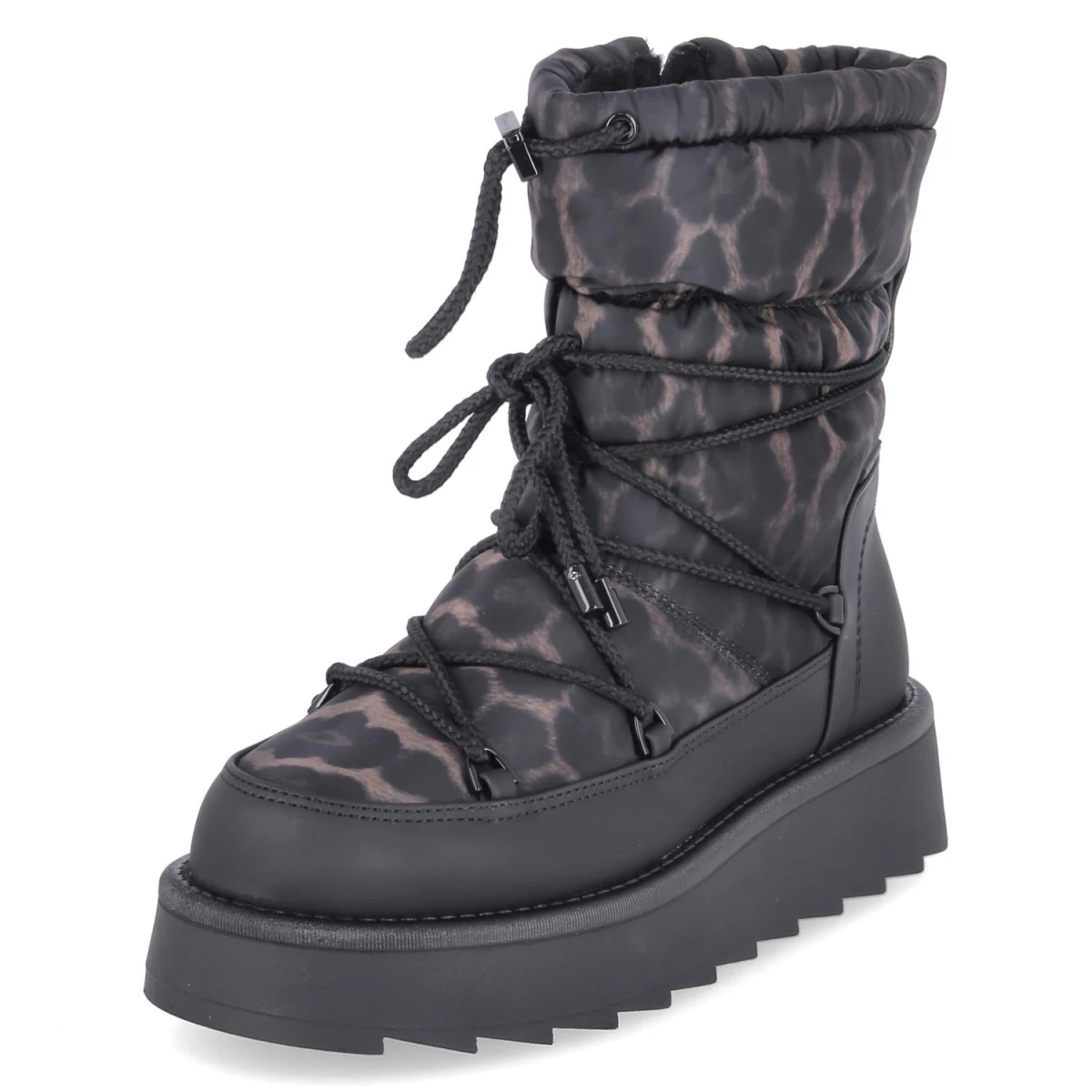 Snowboots - BLACK/LEOPARD