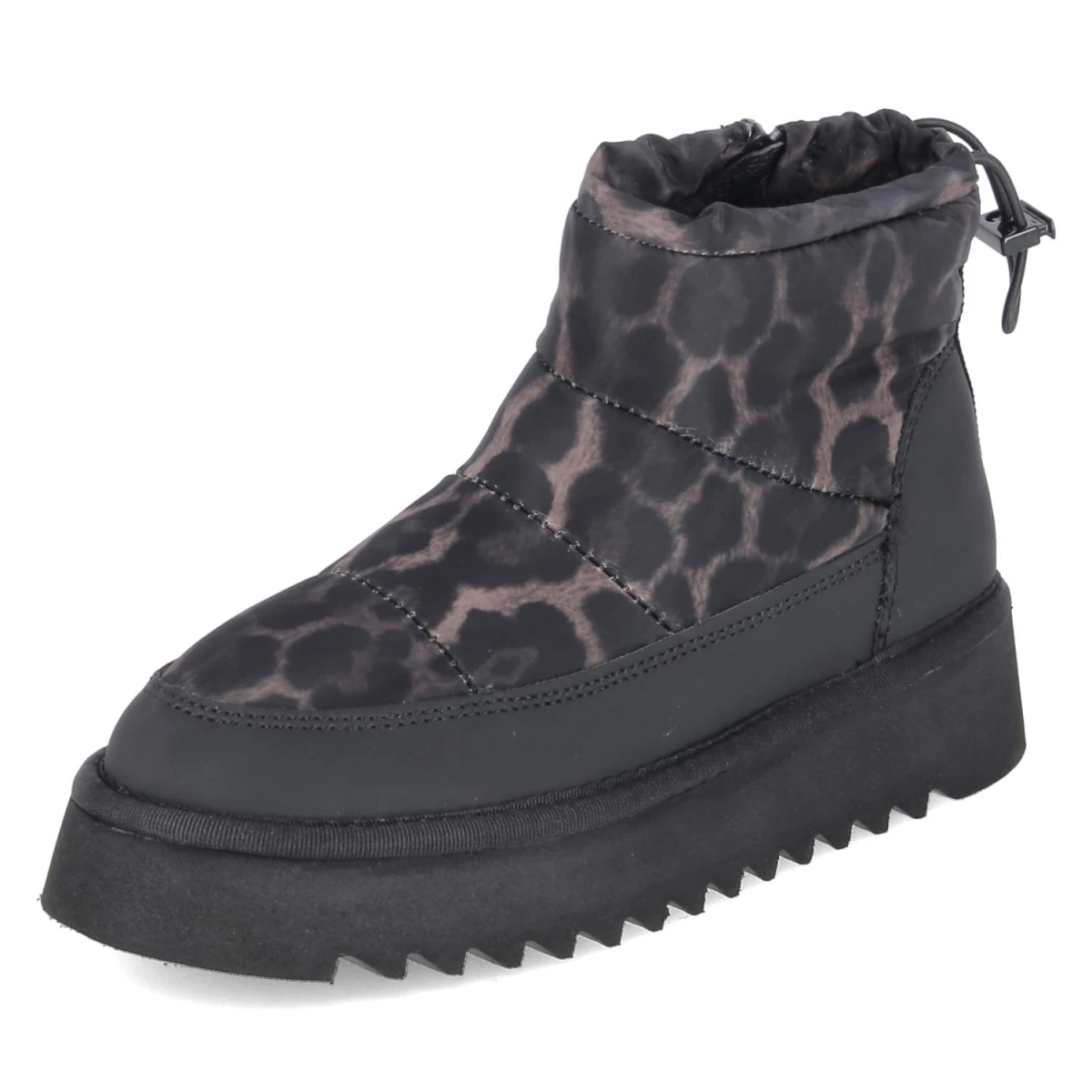 Winterboots - BLACK/LEOPARD