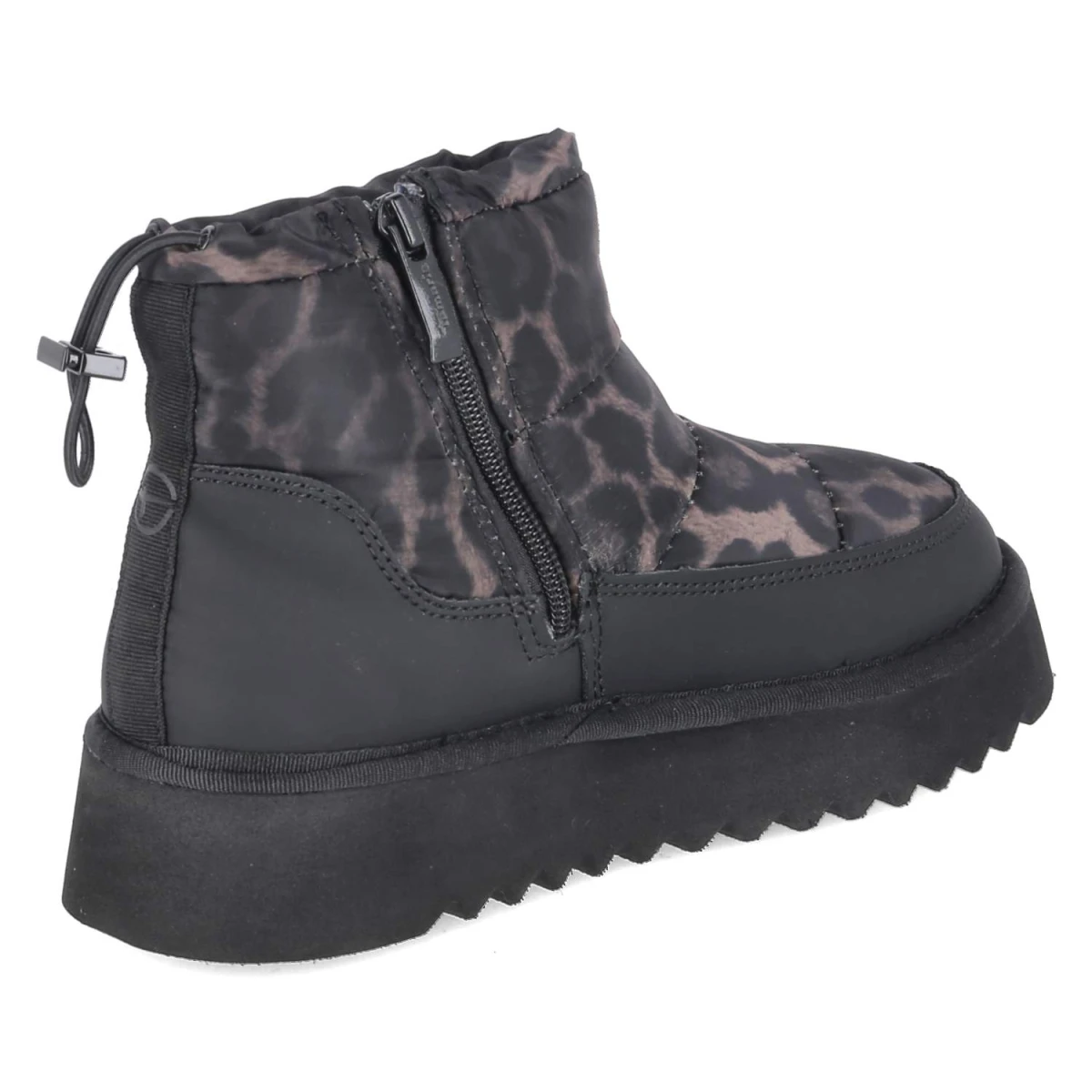 Winterboots - BLACK/LEOPARD