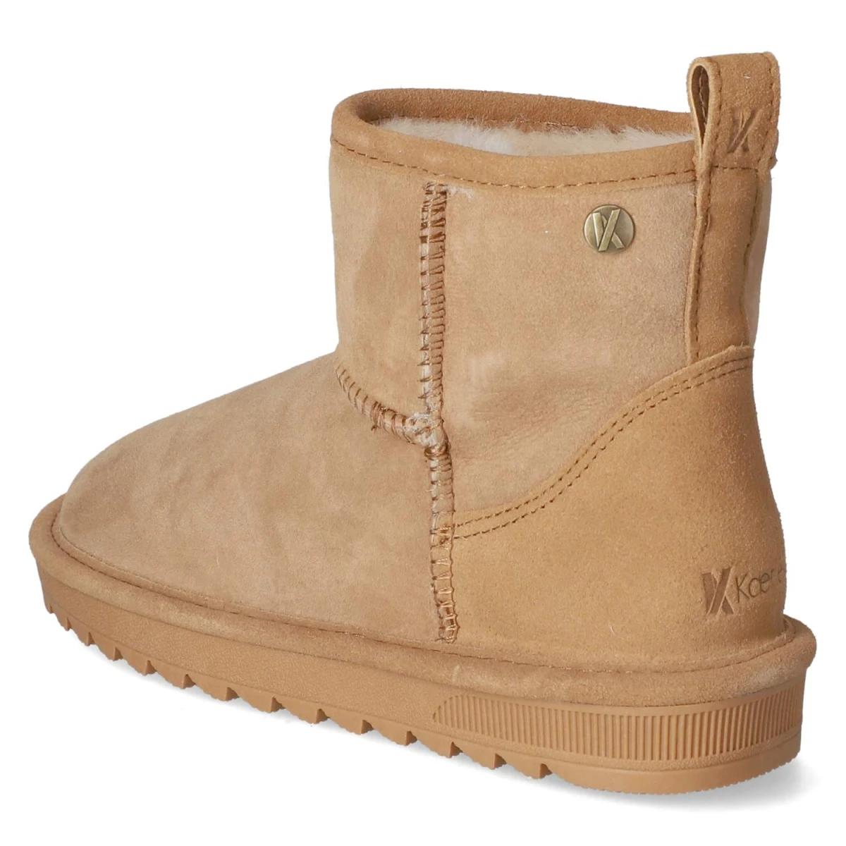 Winterstiefeletten VENEZIA - chestnut/creme