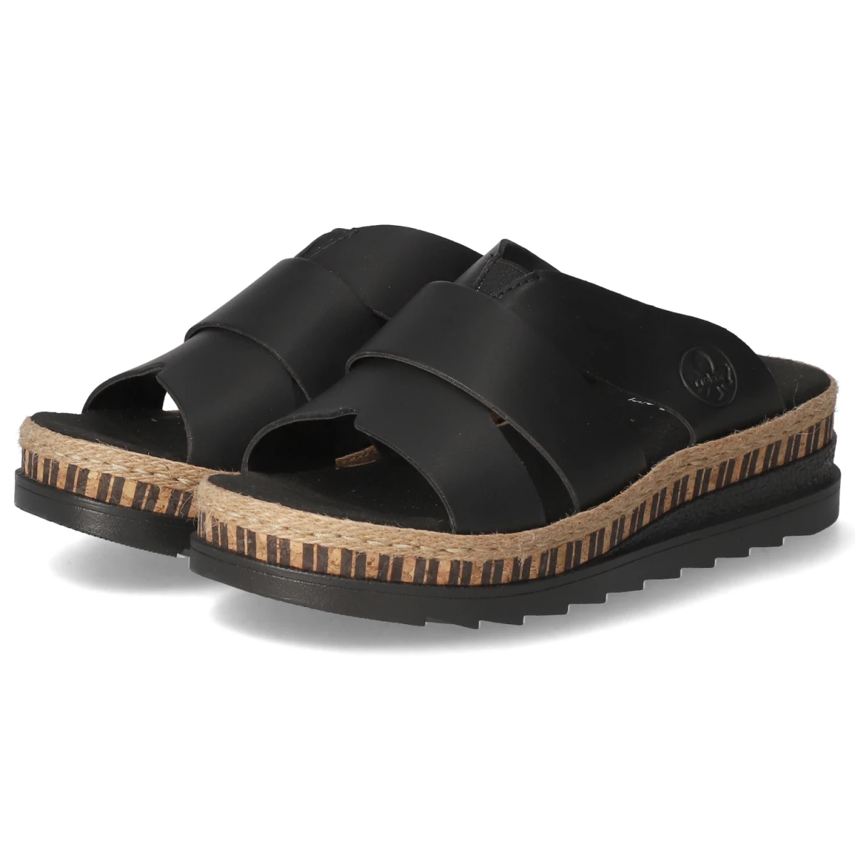 Pantoletten - SCHWARZ