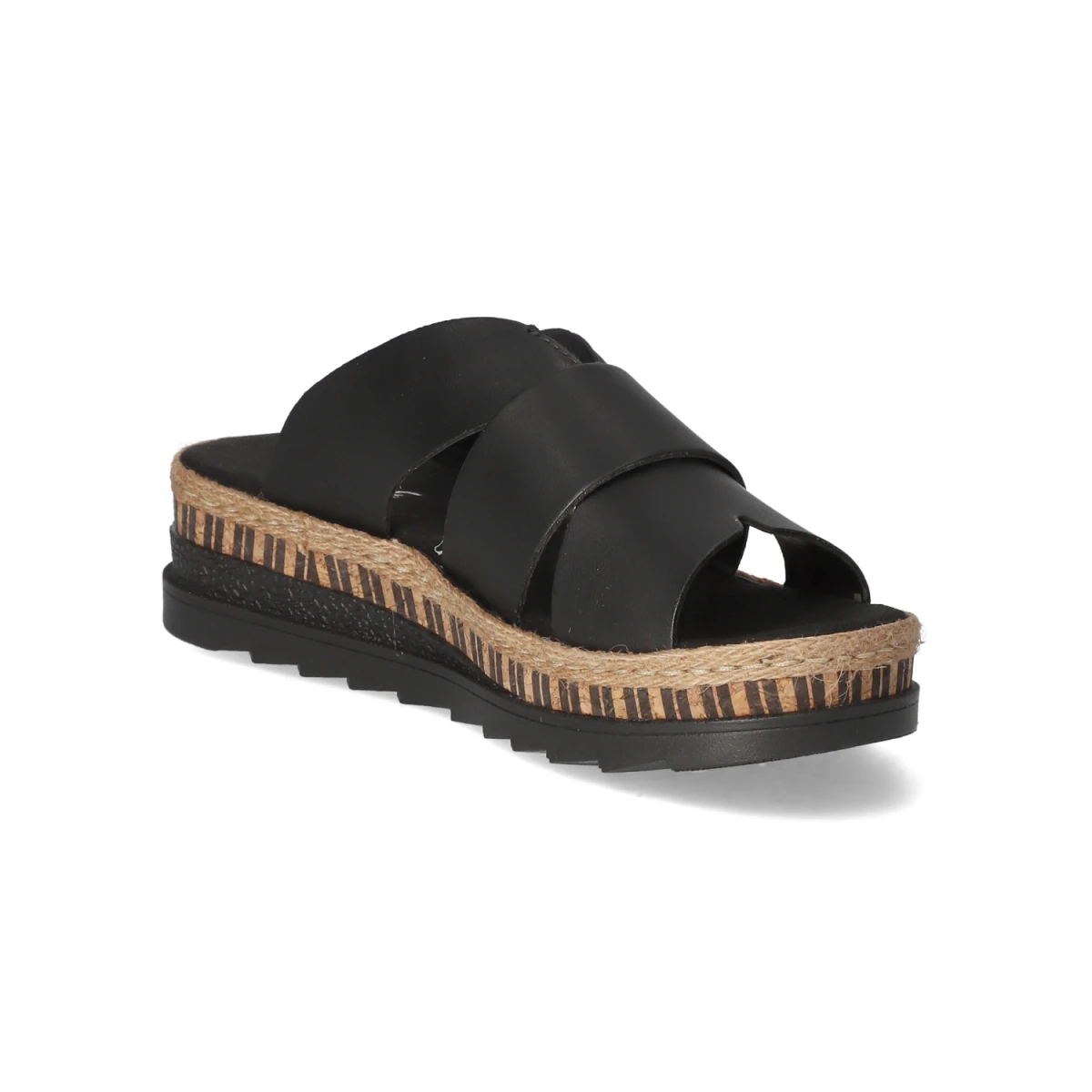 Pantoletten - SCHWARZ