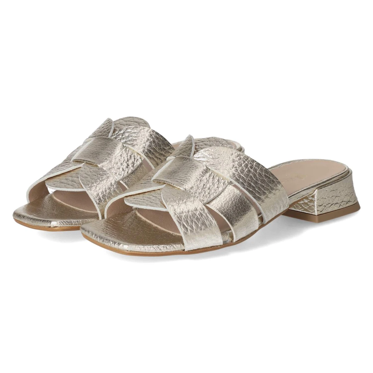 Pantoletten - platino