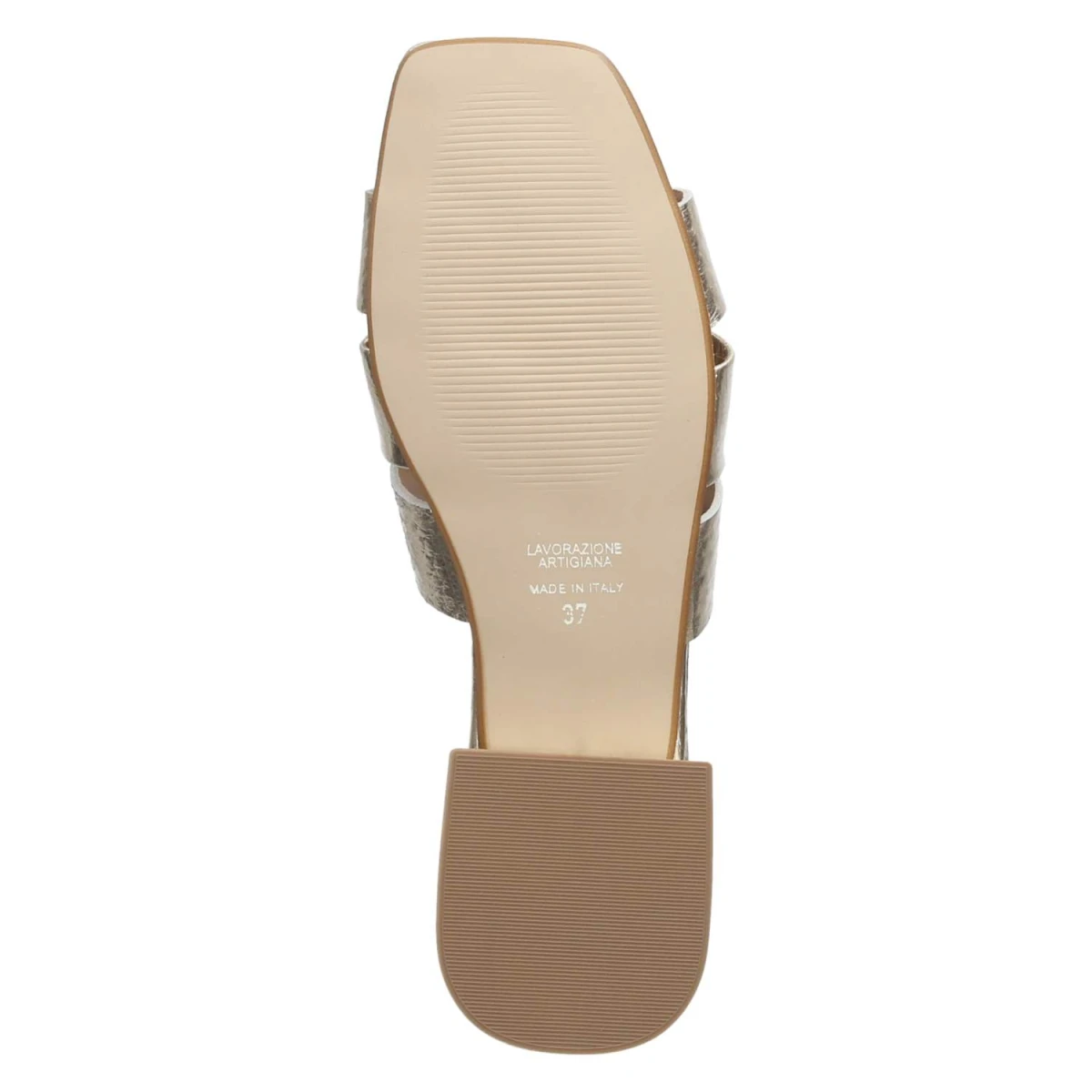 Pantoletten - platino