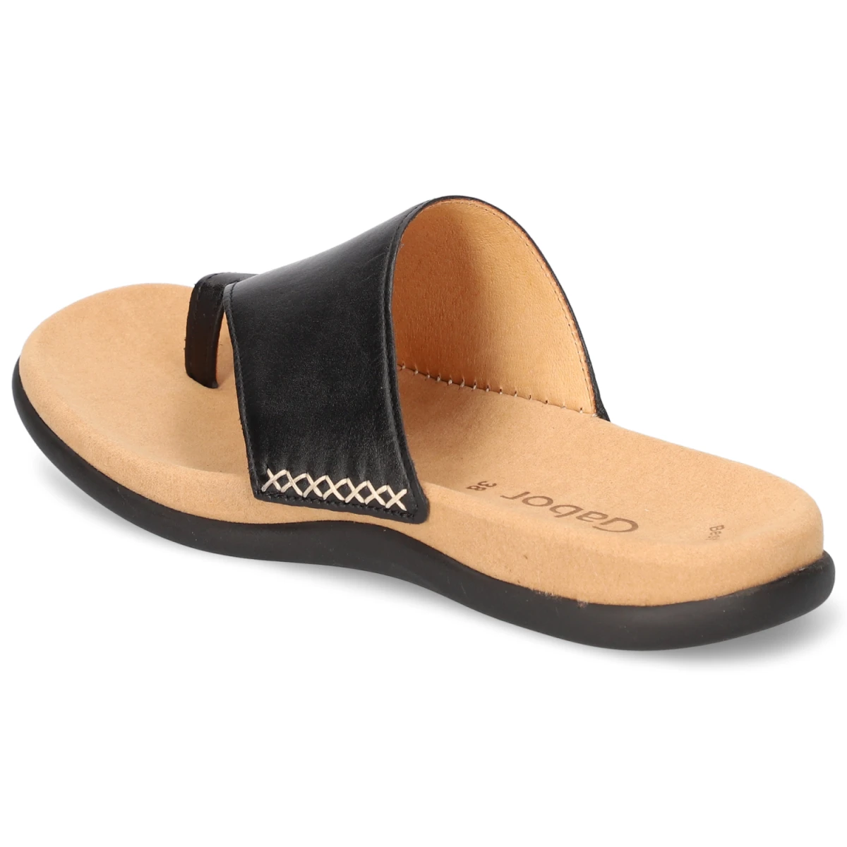 Zehentrenner - schwarz