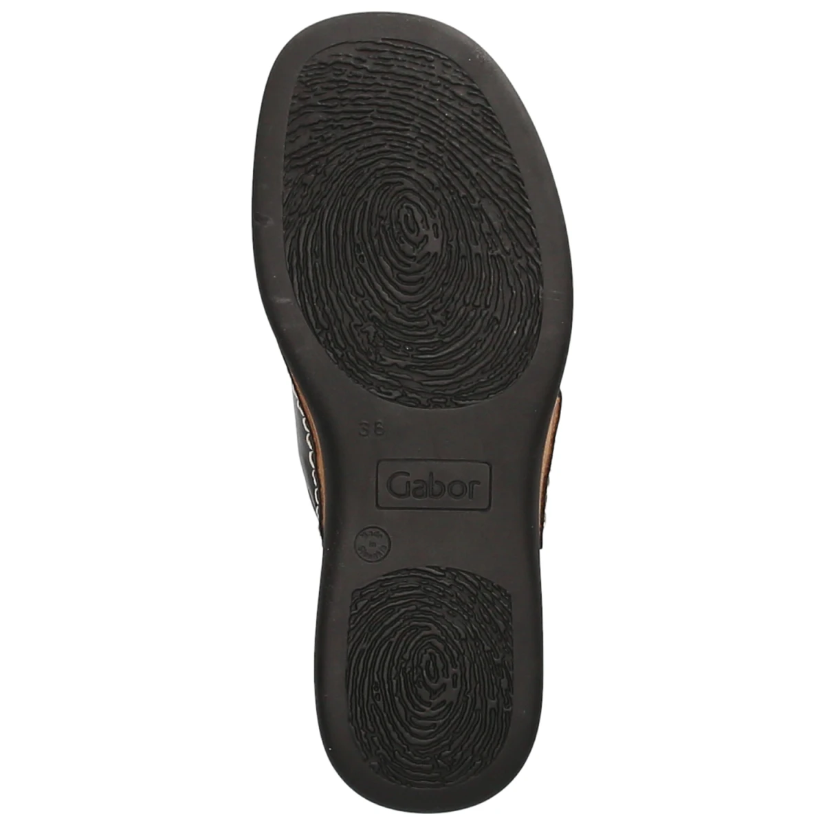 Zehentrenner - schwarz