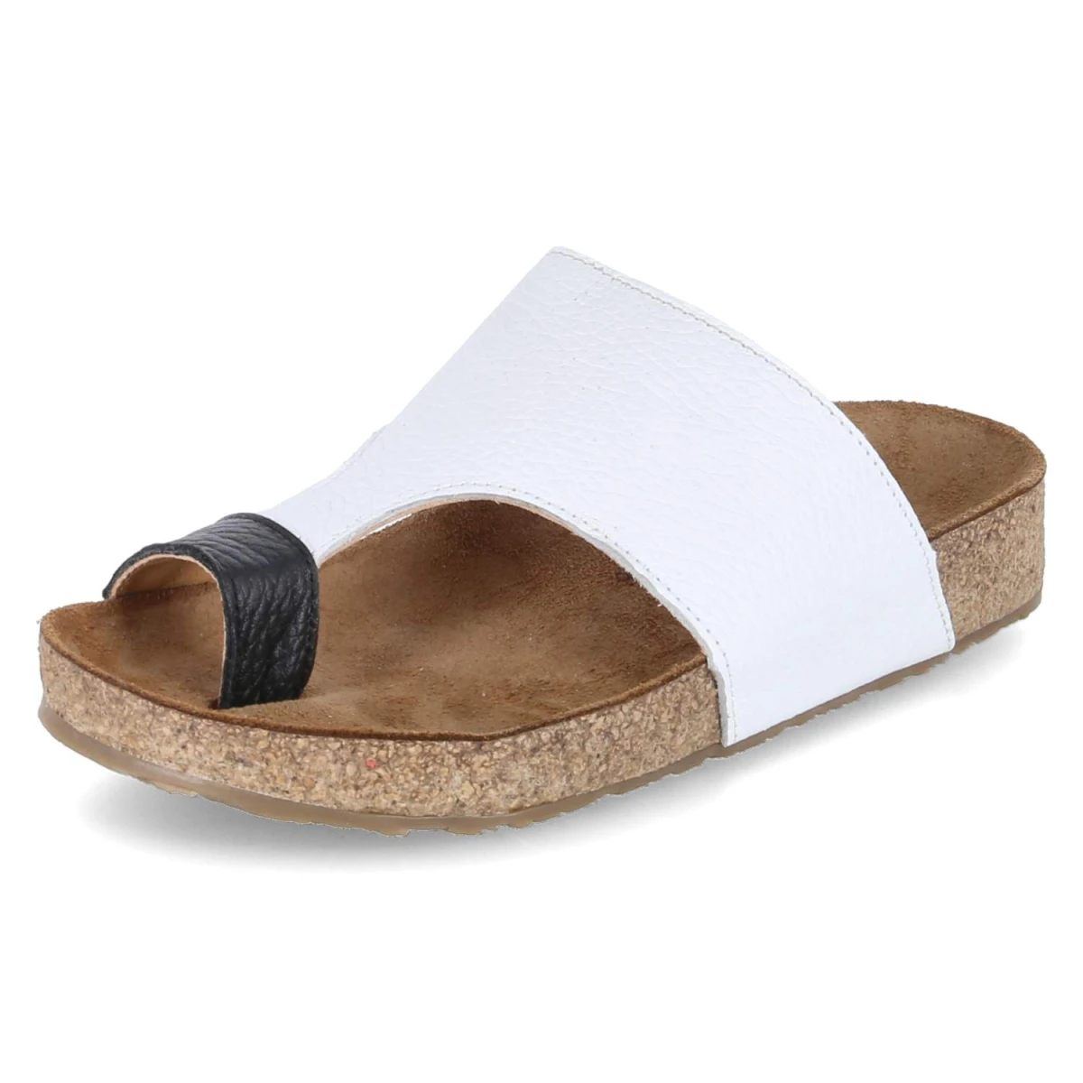 Zehentrenner ANKA - weiss/schwarz