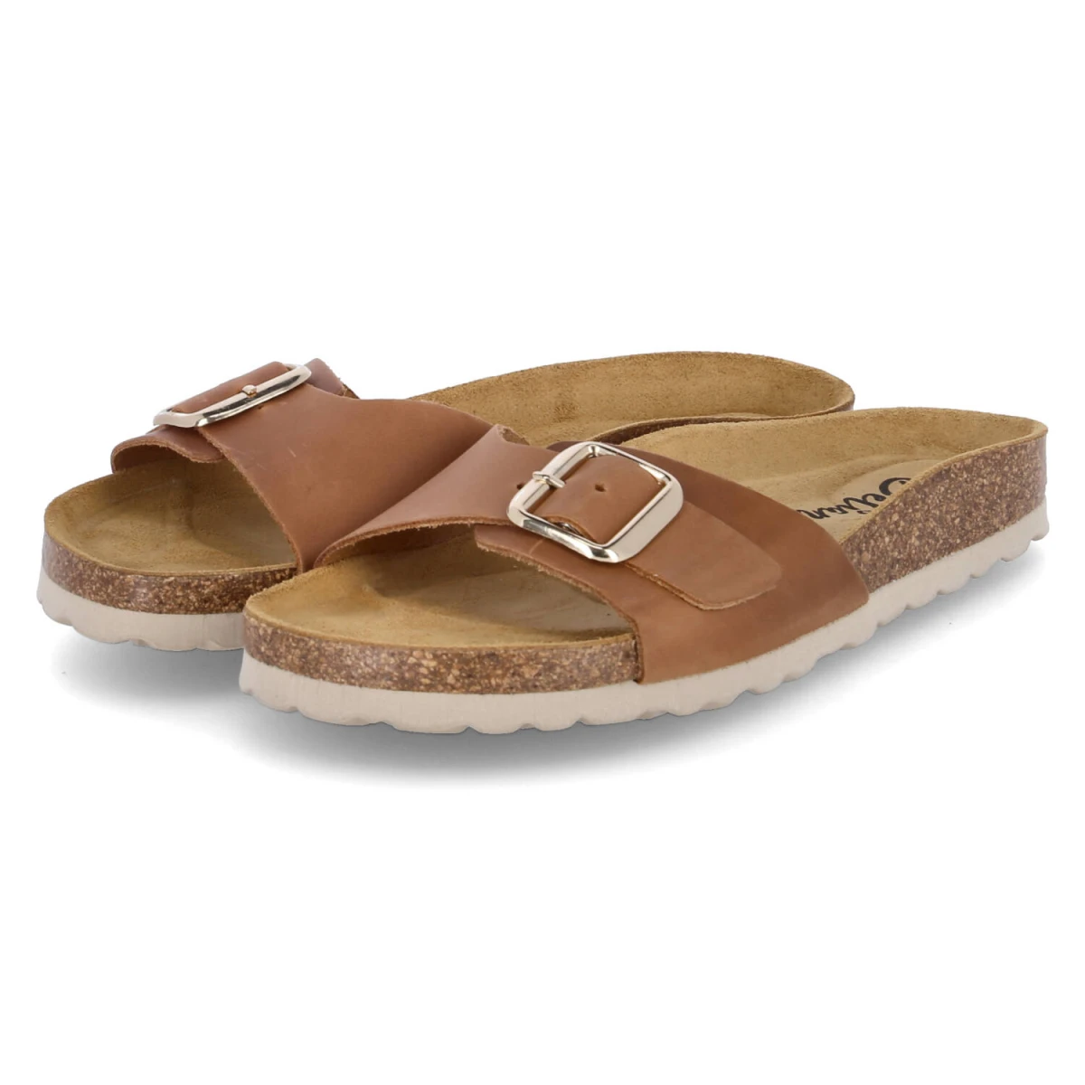 Pantoletten - Braun
