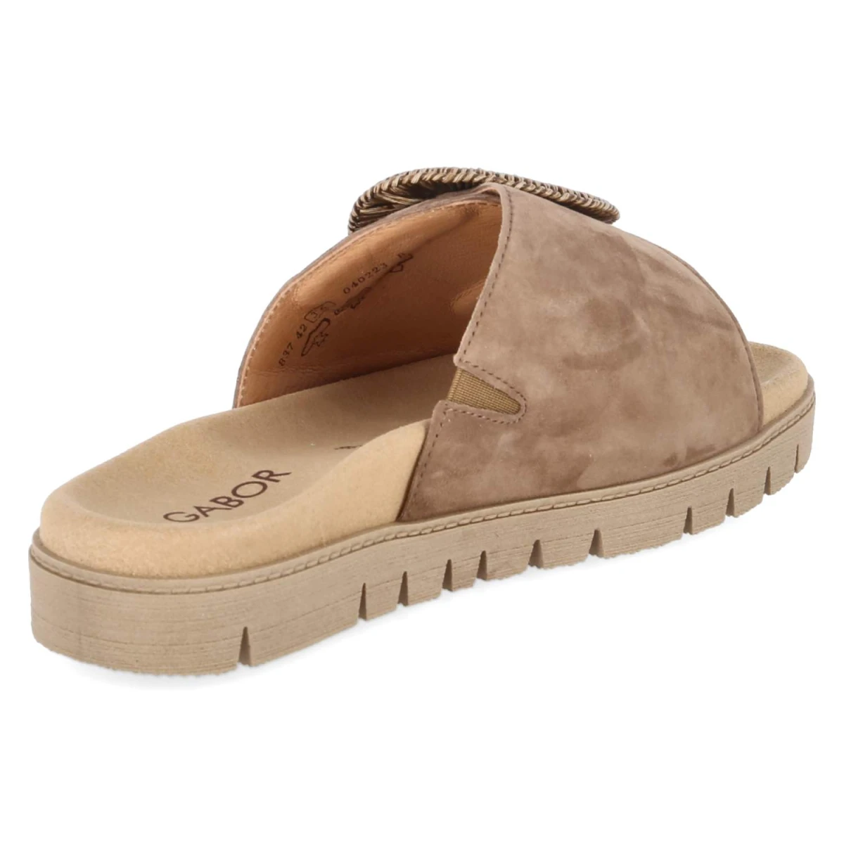 Pantoletten - peanut