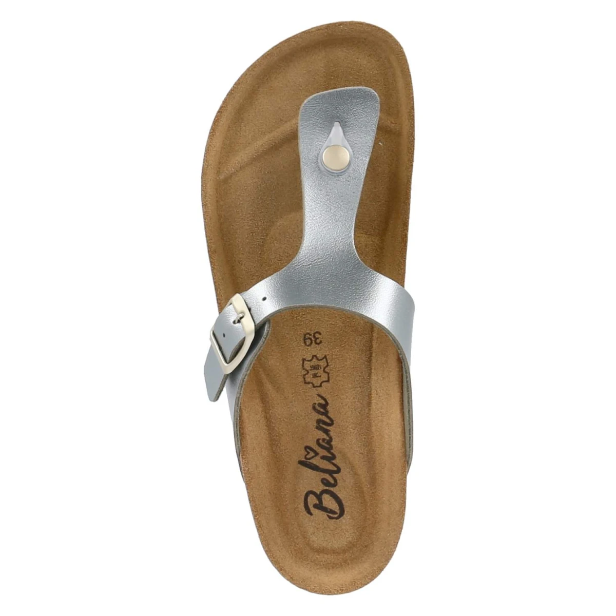 Zehentrenner - Olive Metallic