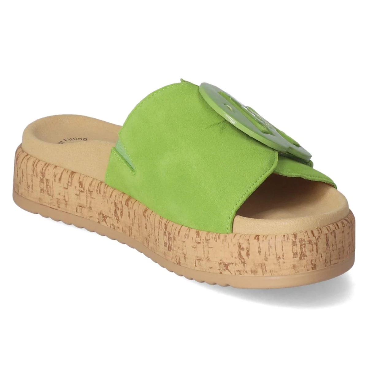 Pantoletten - granny green