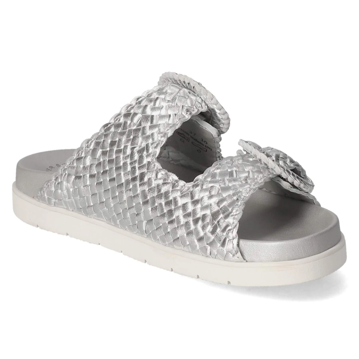 Pantoletten JAMESCHA 701 - SILBER