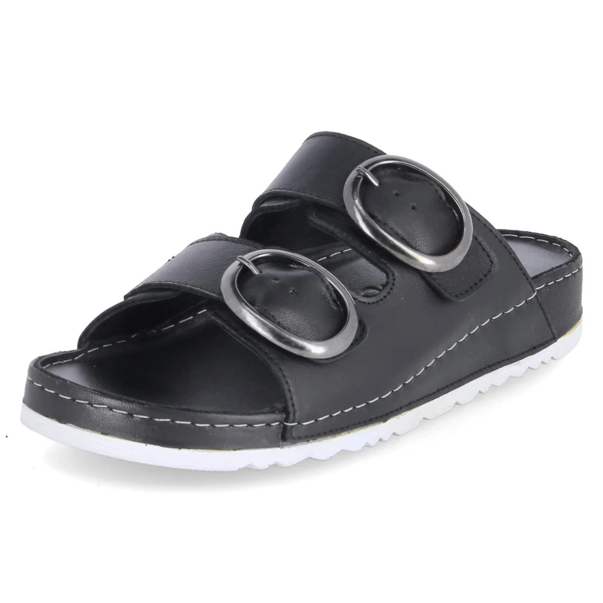 Pantoletten - schwarz