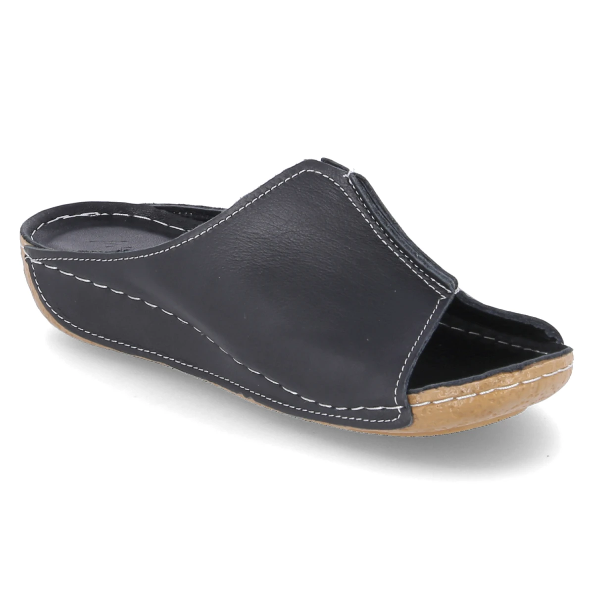 Pantoletten - schwarz