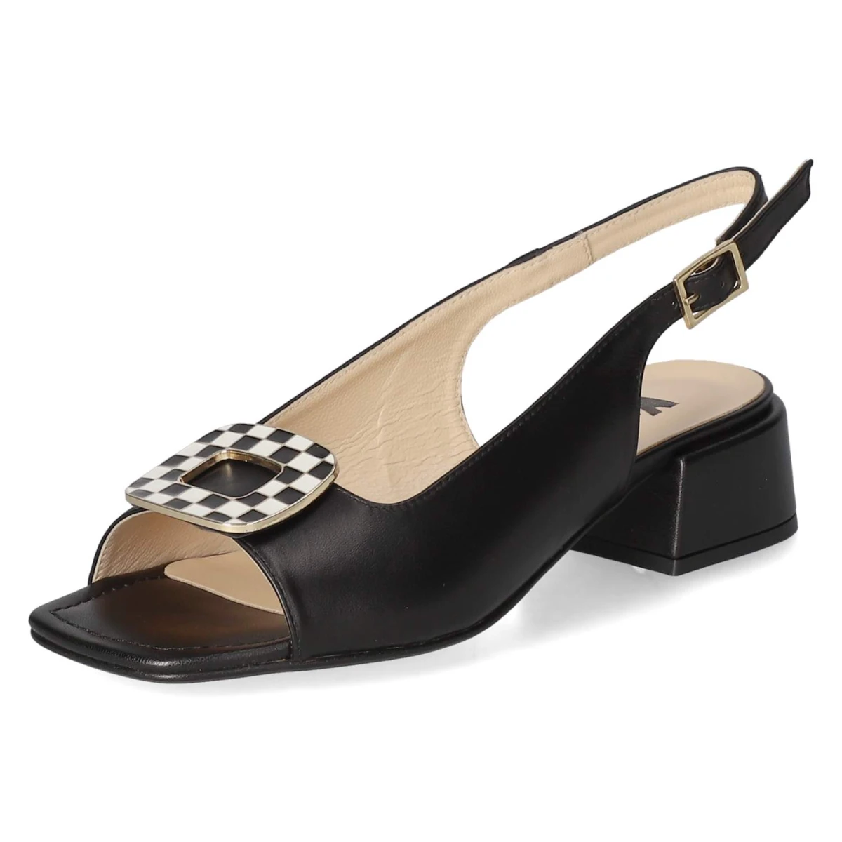 Slingsandaletten - schwarz