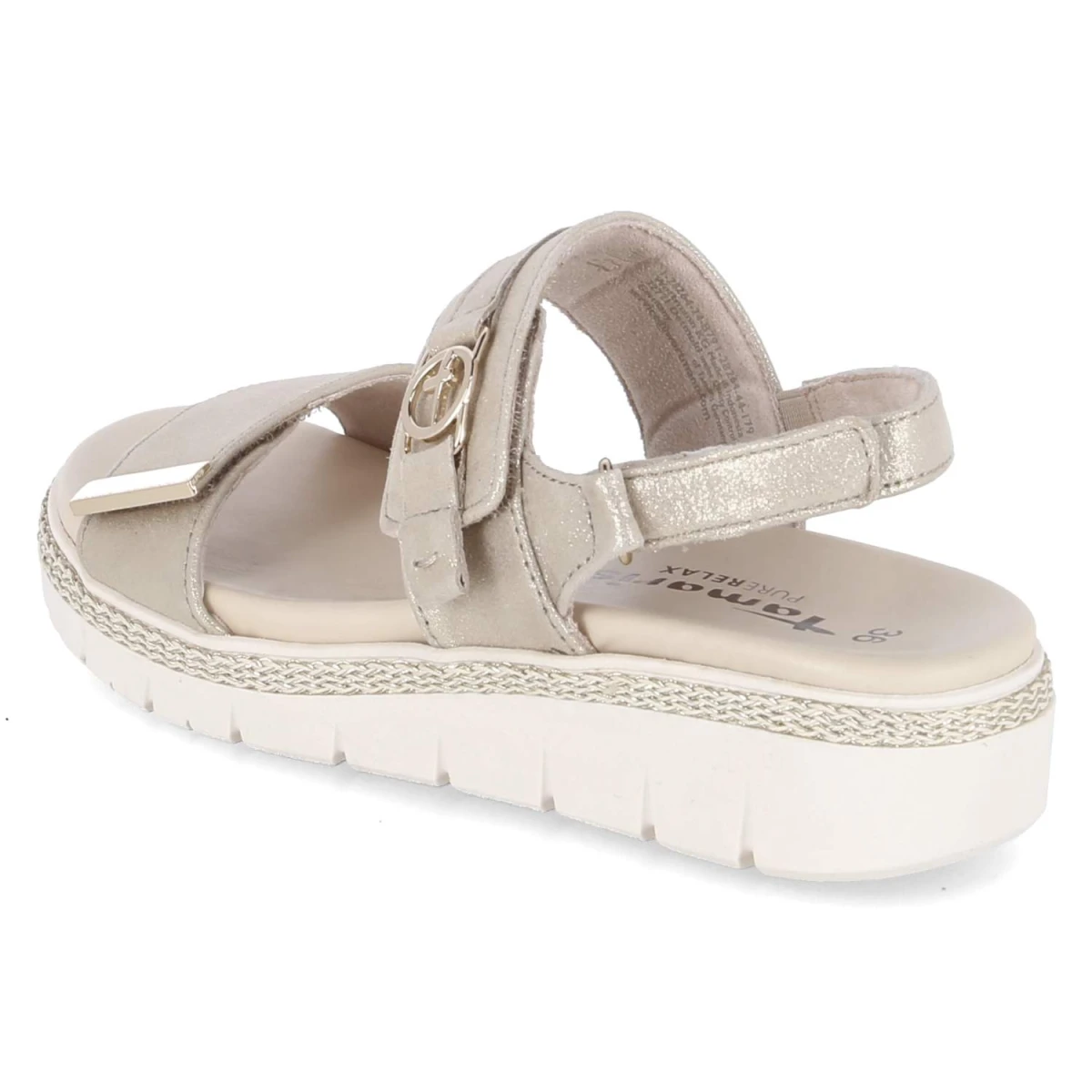 Sandalen - champagne