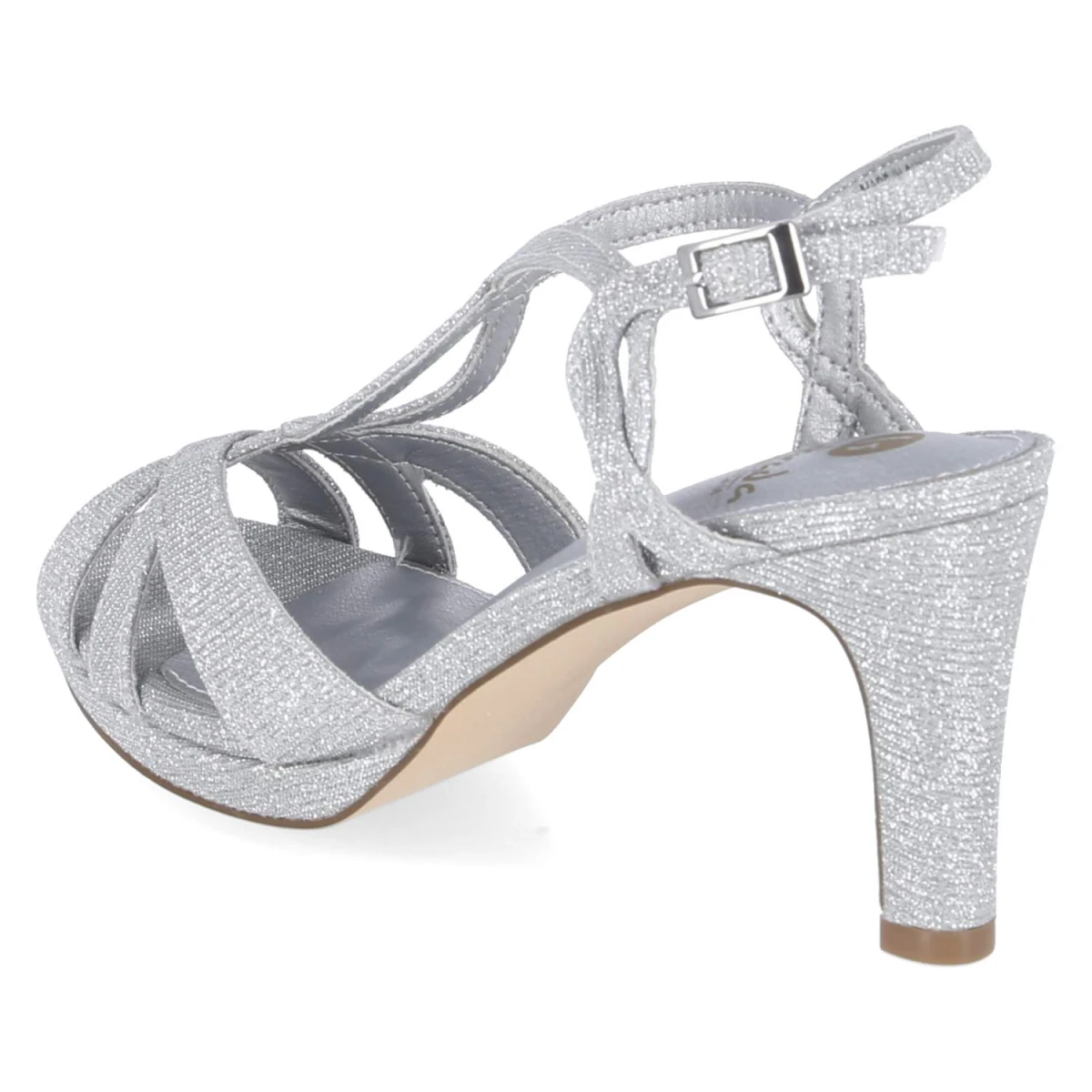 Glam-Sandaletten - silver