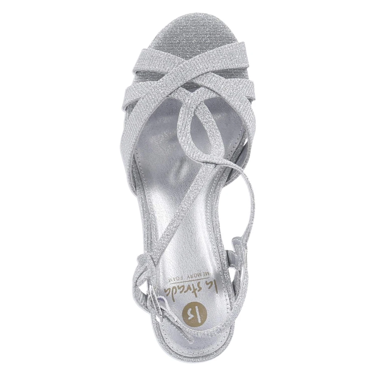 Glam-Sandaletten - silver