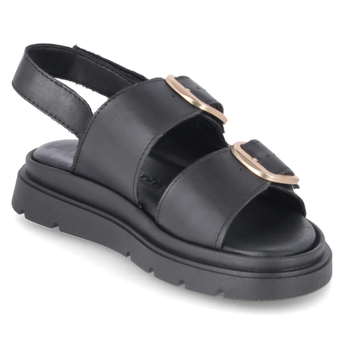 Sandalen - BLACK LEATHER
