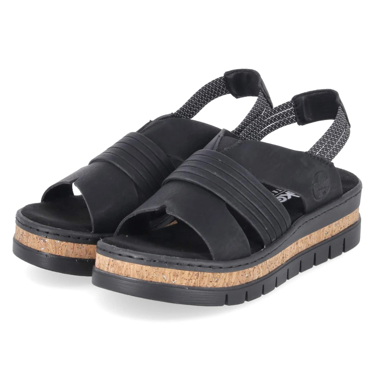 Sandalen - SCHWARZ
