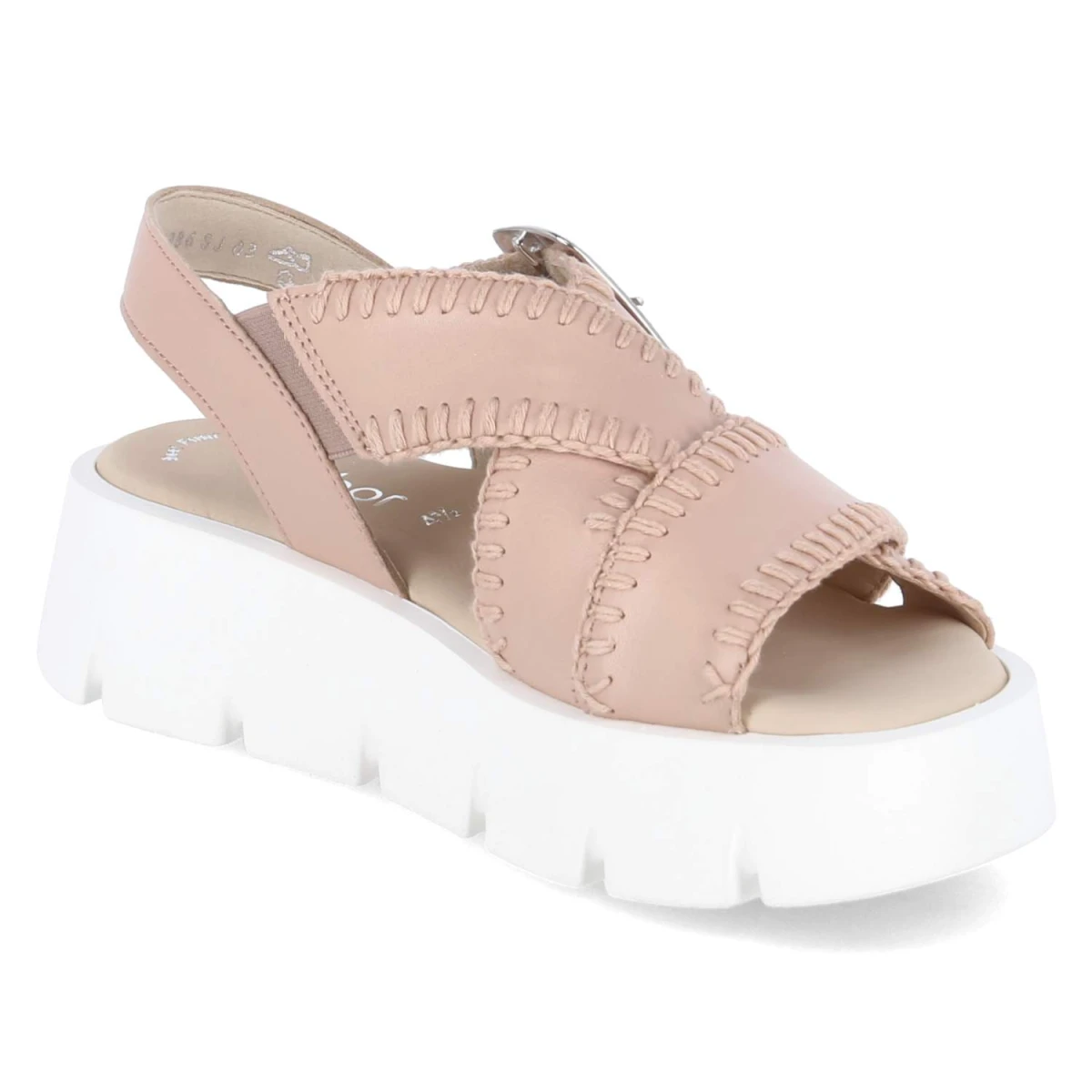 Sandalen - rouge (S.weiss)