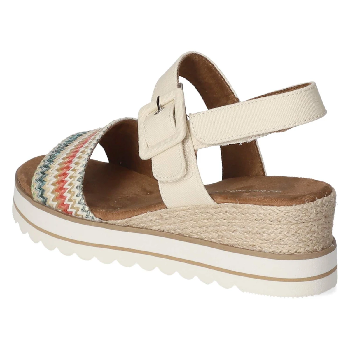 Keilsandaletten - rose-multi