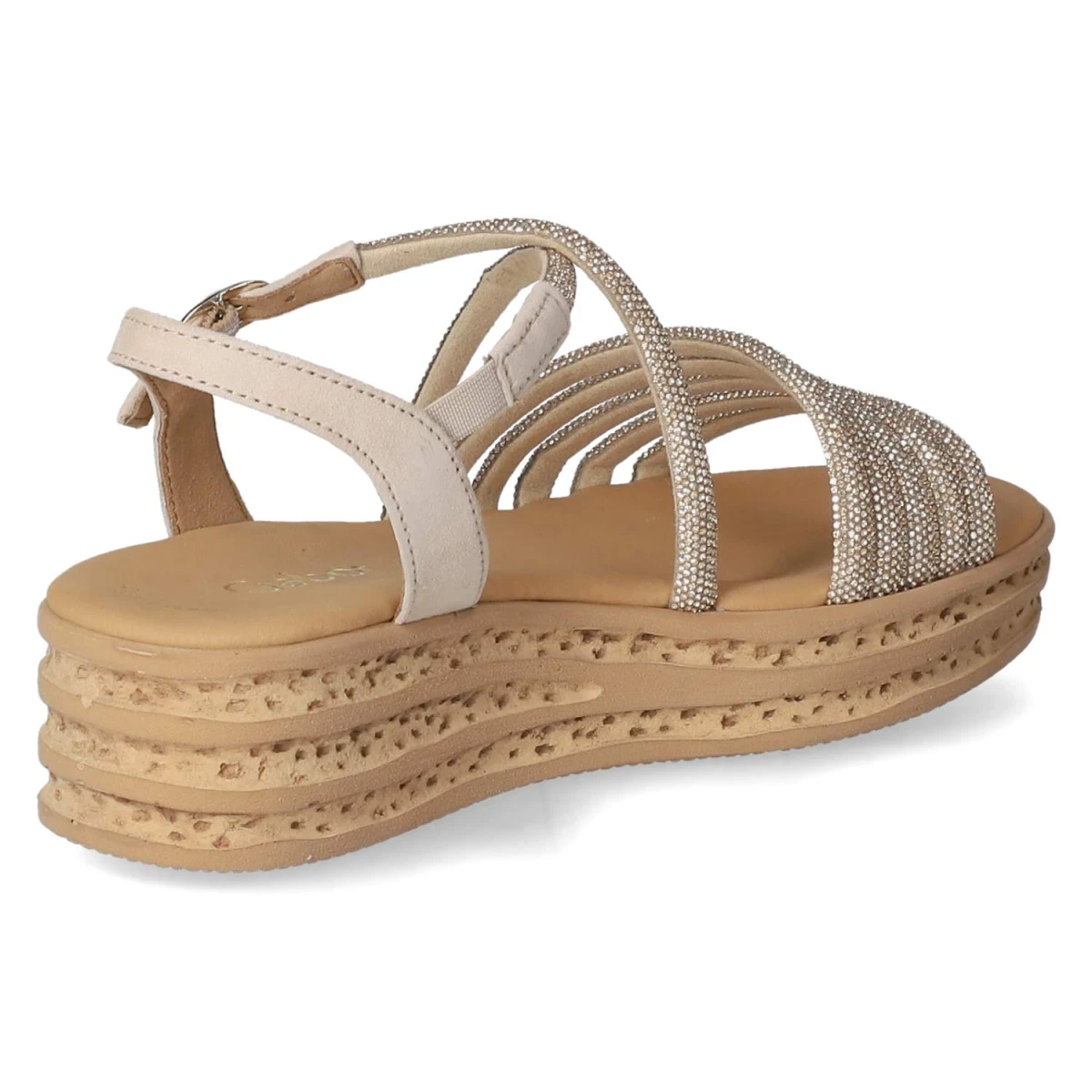 Sandalen - platino/oak