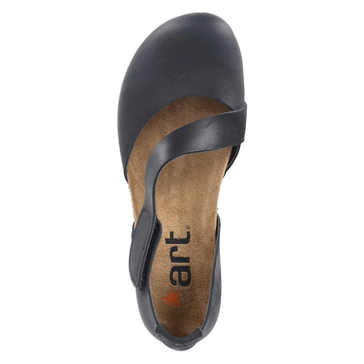 Spangenballerinas CRETA - black
