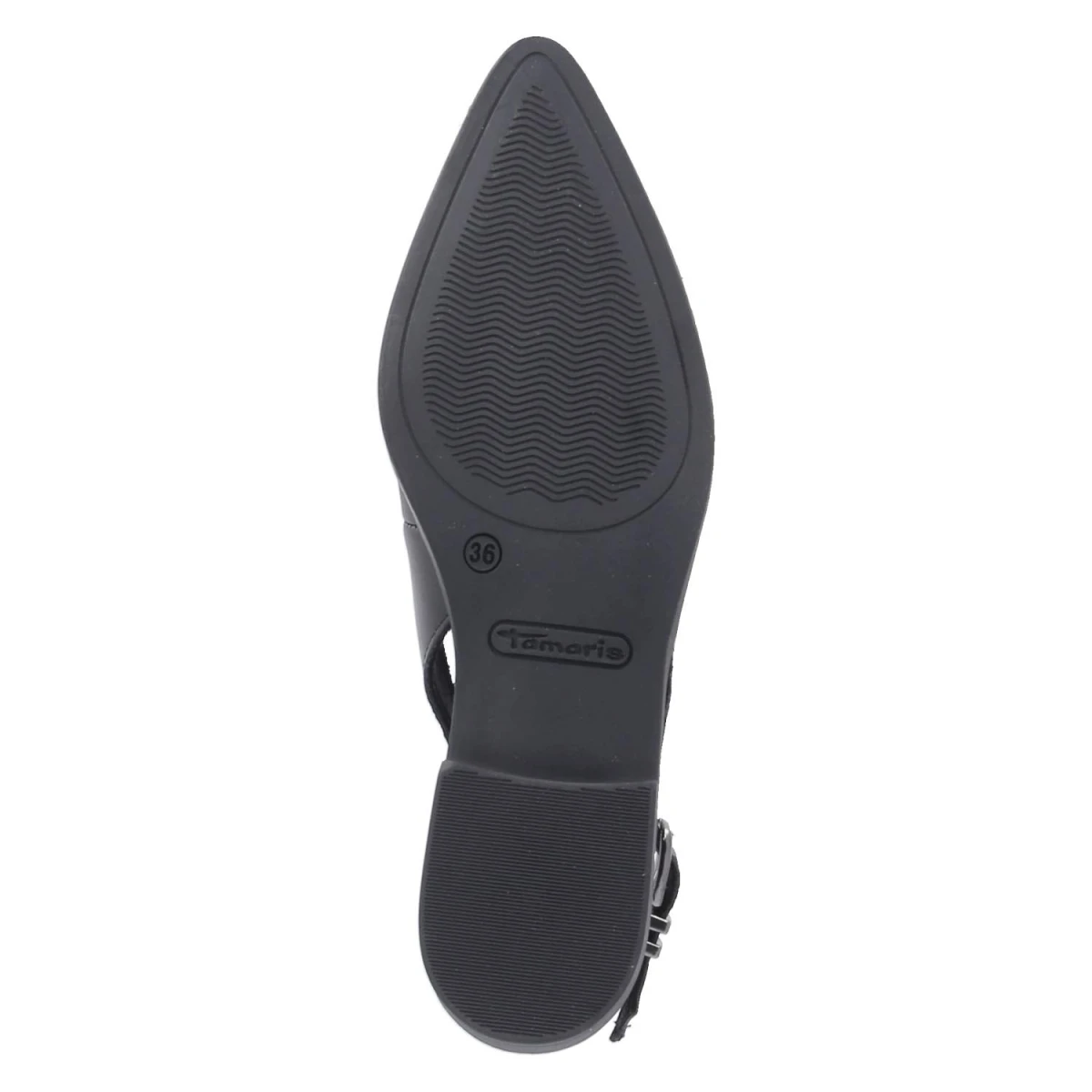 Slingpumps - BLACK LEATHER