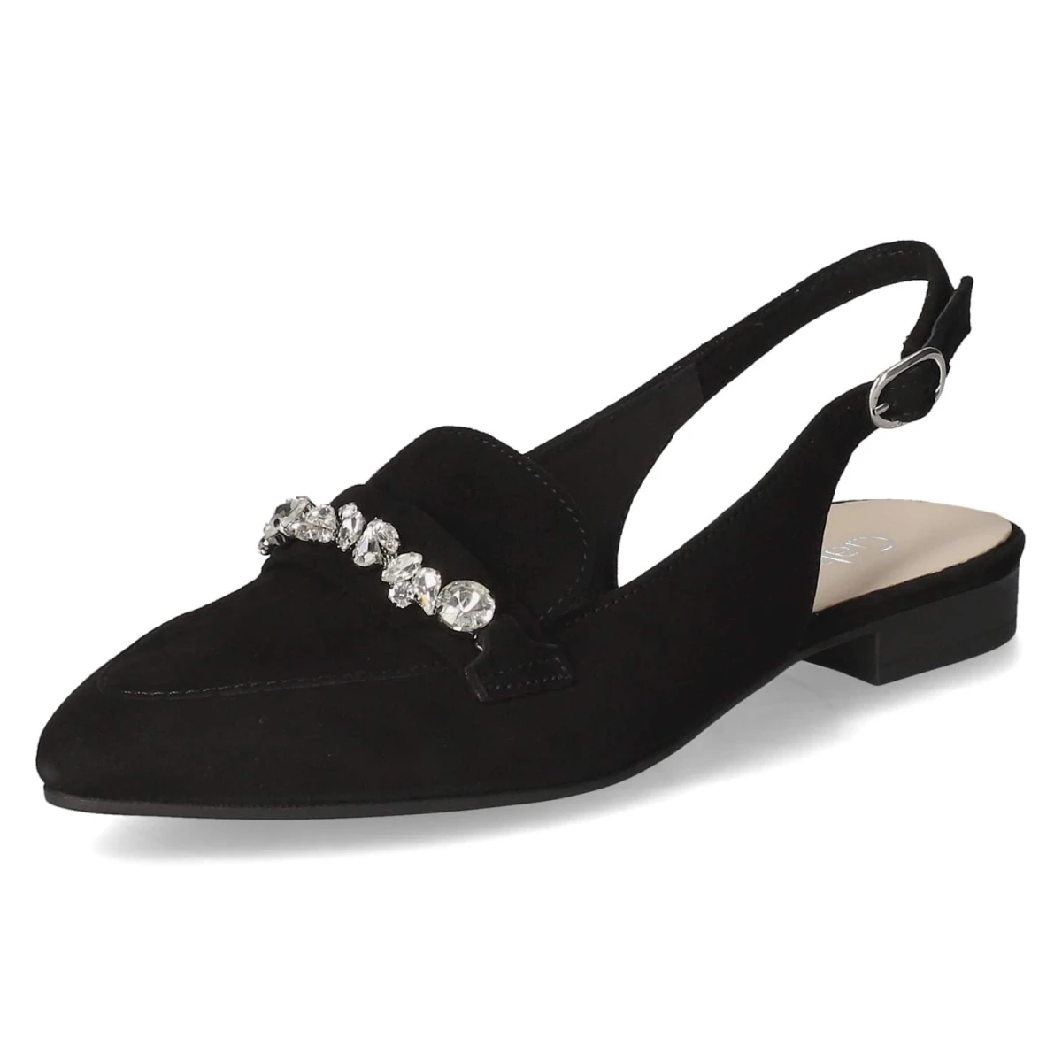 Slingballerinas - schwarz (Kristall)