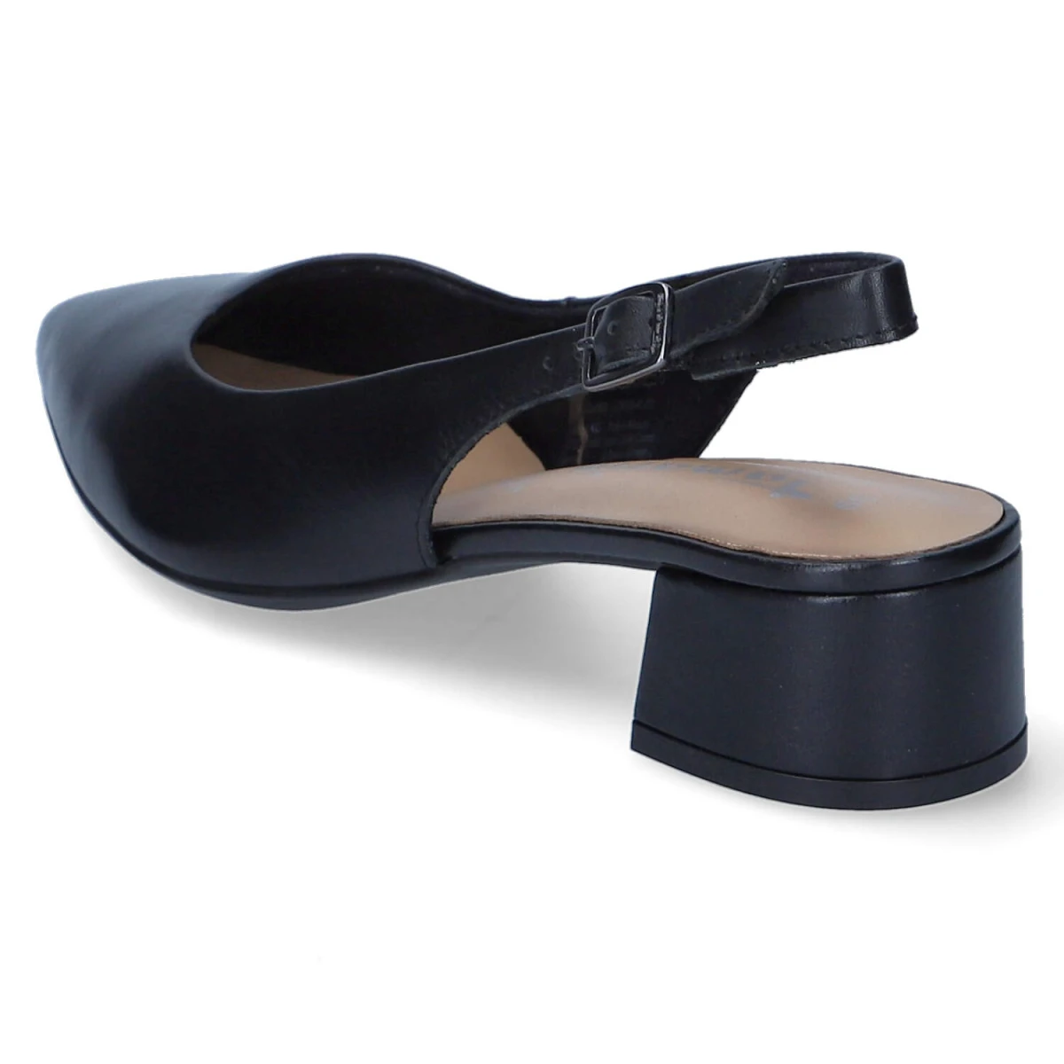 Slingpumps - BLACK LEATHER