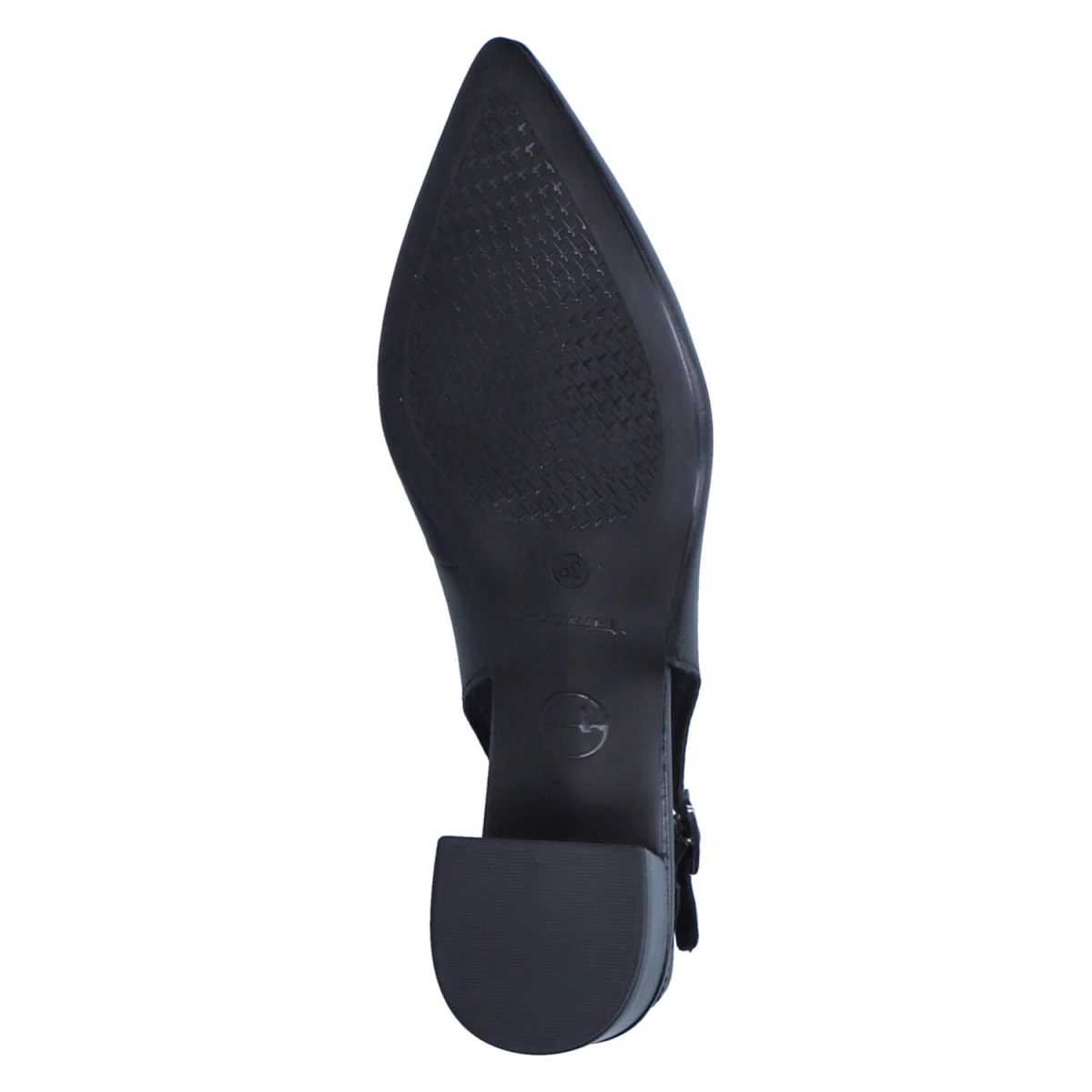 Slingpumps - BLACK LEATHER