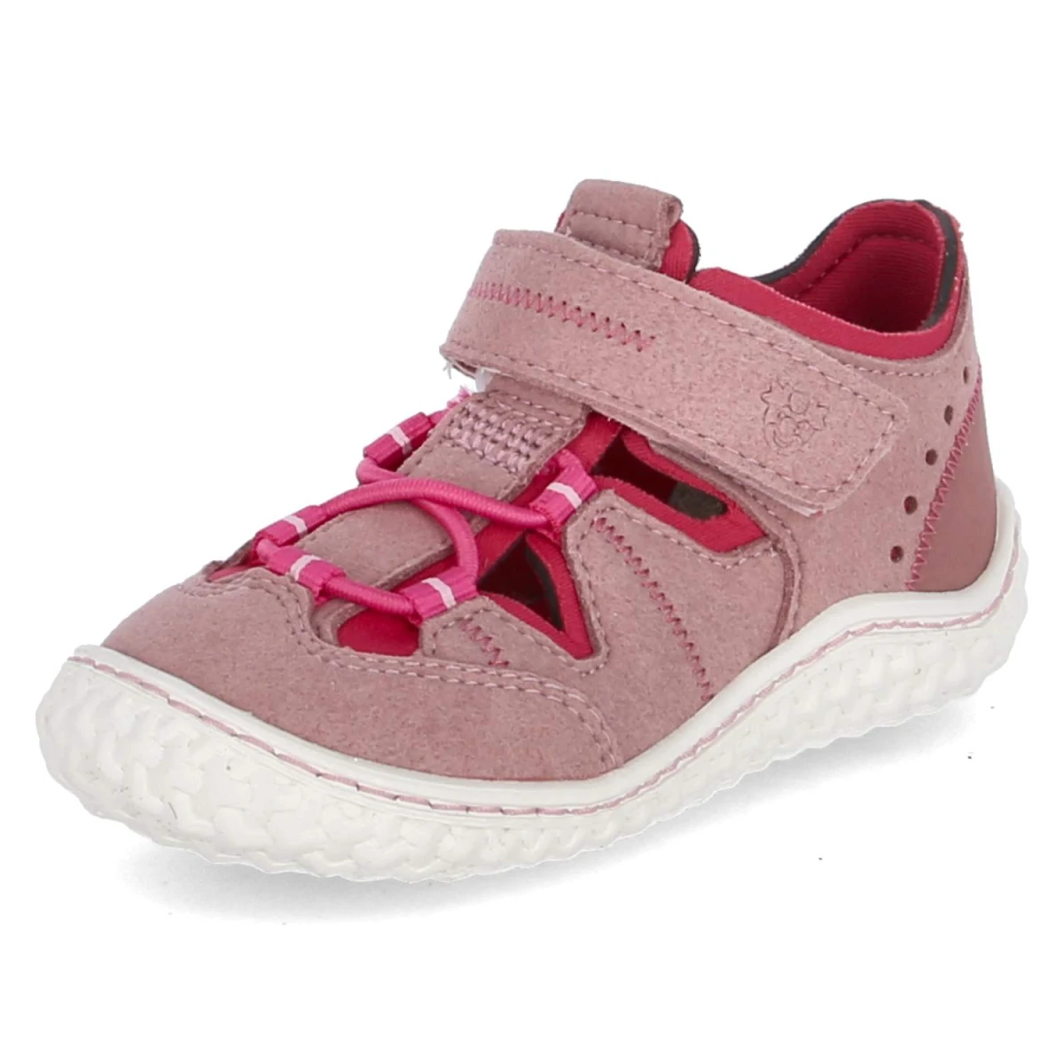 Kletthalbschuhe JERRY - sucre/pink