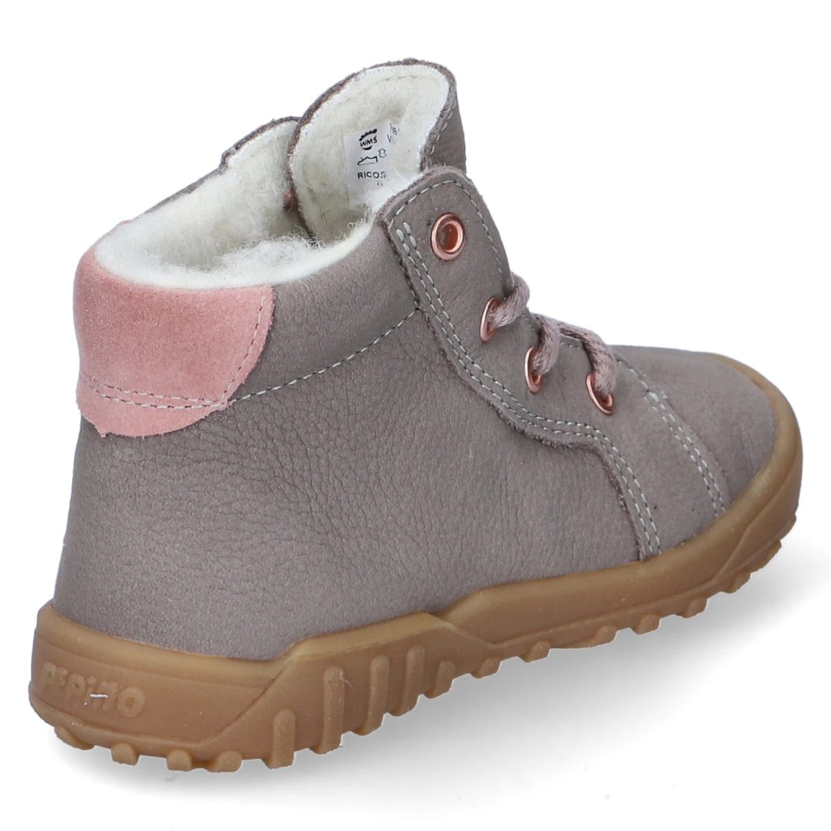 Winterstiefeletten DENNY - kies/rosa